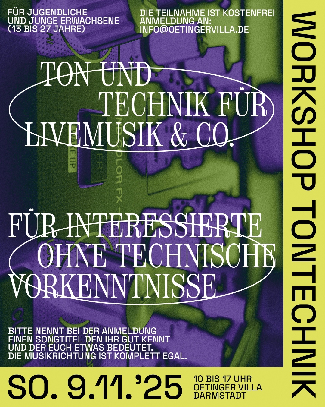 TON UND TECHNIK FÜR LIVEMUSIK & CO.