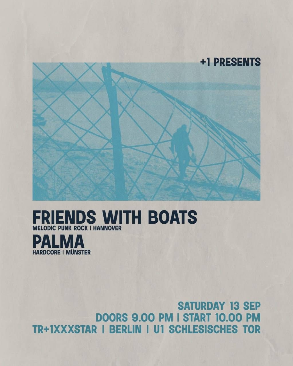 +1 presents: Friends with Boats + Palma