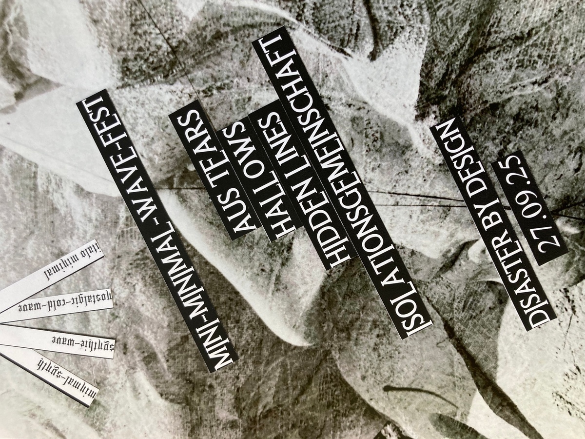 Mini-Minimal Fest AUS TEARS - HALLOWS - HIDDEN LINES 