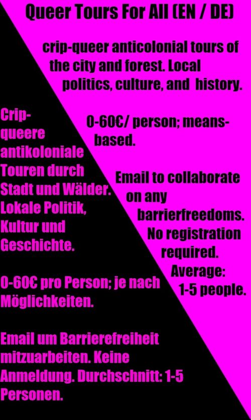 Tuesday 23.6., 18:45 - 21:30, Queer Kreuzberg