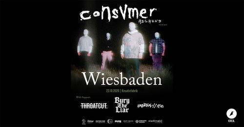 Consvmer + Throatcut. + Eternal // God + Bury the Liar