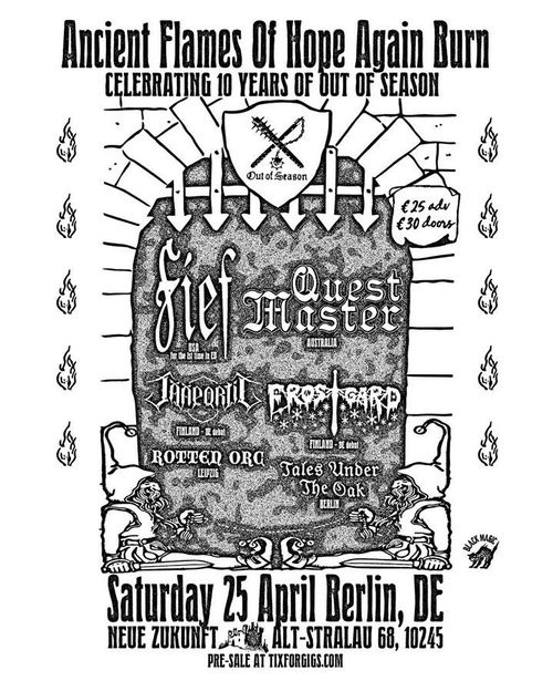 Fief / Quest Master / Frostgard / Tales Under The Oak / Jaaportit / Rotten Orc