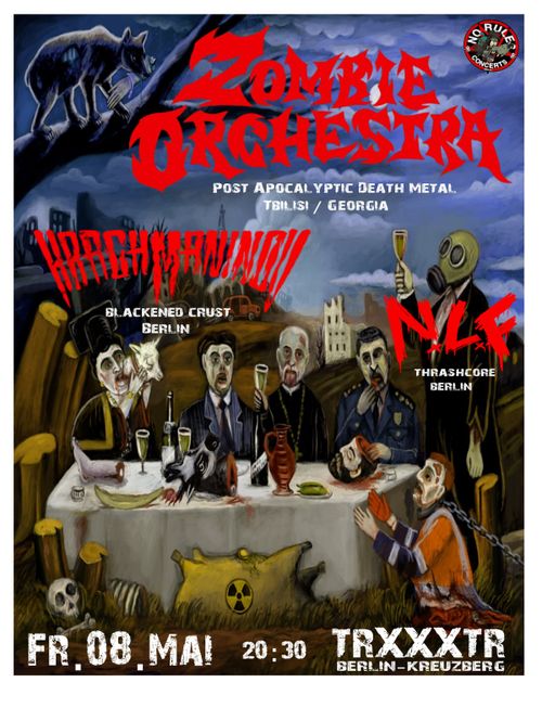Zombie Orchestra + Niki Lauda Fire Fighters + Krachmaninov 
