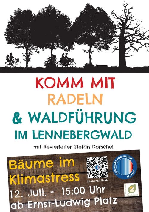 Radtour mit Waldführung