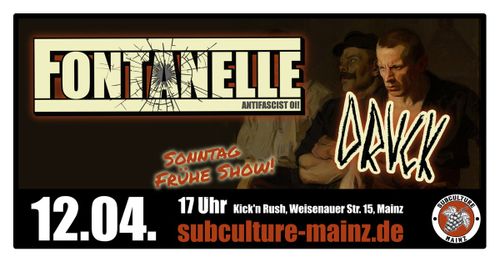 Fontanelle + Druck in Mainz