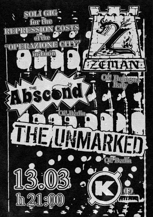 SOLI GIG for "Operazione City" in Turin, Italy